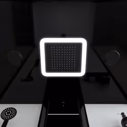 Cabine de douche rectangle 115x90x218 cm - Fonction HAMMAM, Jets Hydromassants, Led et Bluetooth - Vue supplémentaire 8
