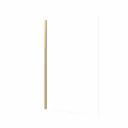 Paroi de douche à l'italienne 120x200 cm verre trempé 8 mm - Or Doré Brossé - FREEDOM 2 GOLD - Vue supplémentaire 3