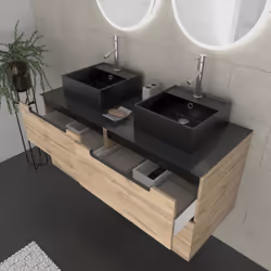 Aurlane PACM509 armoire de rangement de salle de bain