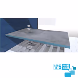 Aurlane PACR221 receveur de douche Acier