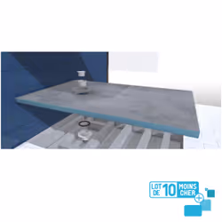 Aurlane PACR222 receveur de douche Acier