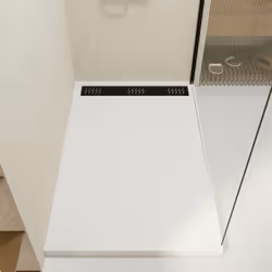 Grille caniveau Noire ou Grille Chrome ? C'est à vous de choisir... Caractéristiques techniques du receveur WHITENESS II : Re ...