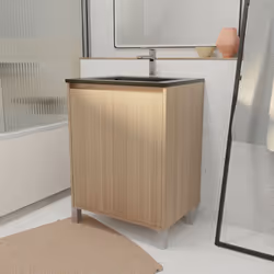 La gamme XENOS allie sobriété et modernité. Modernisez votre salle de bains grâce cet ensemble meuble 2 Portes , équipé d'une ...