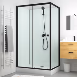 Description générale Cette cabine de douche minimaliste avec un design contemporain est la solution idéale pour créer un espa ...