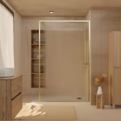 PRESENTATION Goldy Contouring Waved, la gamme de douche au verre cannelé ! Ajoutez une touche vintage dans votre salle de bai ...