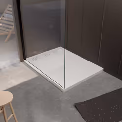 PRESENTATION ATHENA, nos nouveaux receveurs de douche à poser au style épuré ! Découvrez la gamme de receveurs durables en ré ...
