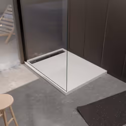 PRESENTATION ATHENA, nos nouveaux receveurs de douche à poser au style épuré ! Découvrez la gamme de receveurs durables en ré ...