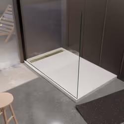 PRESENTATION ATHENA, nos nouveaux receveurs de douche à poser au style épuré ! Découvrez la gamme de receveurs durables en ré ...