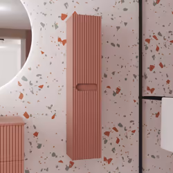LEON, la colonne à la façade ondulée ! Découvrez nos colonnes de rangement salle de bain aux façades ondulées, une fusion par ...
