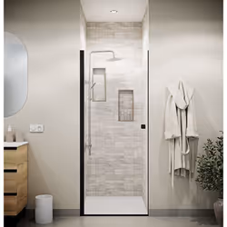 DARK ELEMENTARY , la gamme de portes de douche qui s'adapte à votre salle de bains à prix doux. "Less is more" : Allez à l'es ...