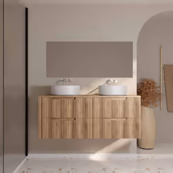 LEON, le meuble à la façade ondulée ! Découvrez la gamme de meubles aux tiroirs ondulés, une fusion parfaite entre fonctionna ...