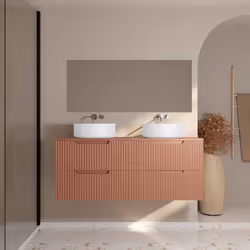 LEON, le meuble à la façade ondulée ! Découvrez la gamme de meubles aux tiroirs ondulés, une fusion parfaite entre fonctionna ...