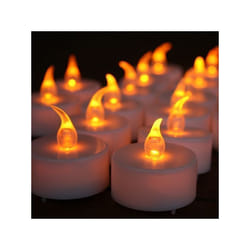 No Brand - 24 Bougies à Led Jaune Effet Flamme