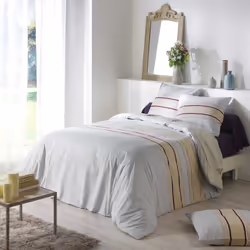 Planete Discount PD6543-beige-240, Imprimé, Lavage en machine, 40 °C, Odaya, Coton