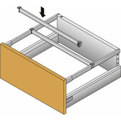 Bandeau de séparation arcitech Hettich