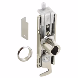 Pour petits meubles avec double portes. Permet le verouillage et le déverouillage simultané des 2 portes. Pour barillet inter ...