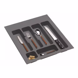 Ces ramasses-couverts se caractérisent par des formes minimalistes et carrées, idéales pour cuisines contemporaines et d'avan ...