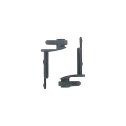 Adaptateur synchronisation push to open type b - Décor : Anthracite - Matériau : Plastique Hettich