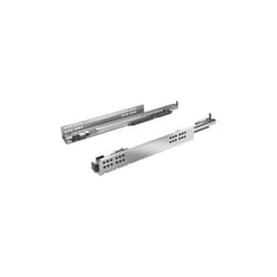 Coulisse bois quadro 4d v6 silent system - Profondeur intérieur de caisson mini : 533 mm - Longueur : 520 mm Hettich