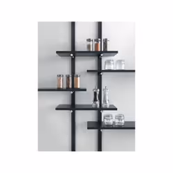 PIN est un système d'aménagement pouvant accueillir différents supports pour disposer vos bouteilles, couteaux ou tablettes ( ...