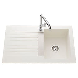 Evier trevise - gamme naturalite - Décor : Blanc - SCHOCK