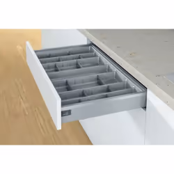 Pour tiroir ArciTech hauteur 94. Largeur standard. Non recoupable. Compartiments modulables avec séparateurs. Profondeur 400  ...