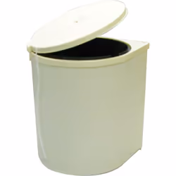 Description générale Poubelle pivotante à cordon de 13L, conçue pour un usage pratique et esthétique dans votre espace. Son d ...