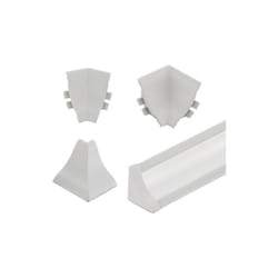 Rehau - Embouts et raccords rauwalon compact line - Décor : Gris inox