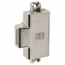 Description générale Ce boîtier de serrure en décor nickelé est conçu pour une fixation EA64. Il est vendu sans tringle et sa ...