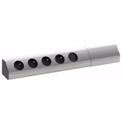 Profil d'habillage en aluminium. Décor inox satiné. Montage vertical ou horizontal. Angle 90°. Profondeur maxi 69mm. Livré av ...