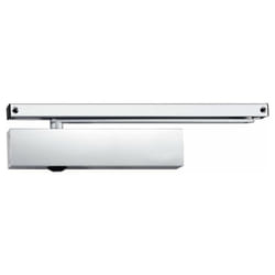 Geze - Ferme porte ts5000 corps seul - Chage maxi du vantail : 250 kg - Décor : Argent - Longueur : 448, 5 mm - Pour vantail de largeur maxi : 1400 mm
