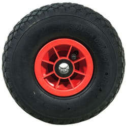 Roue gonflable - WERKA PRO - 10 260x85 - Alésage 20mm - 4 plis - Jante rouge
