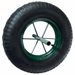 Roue gonflable 15  385x95  Axe de 20 mm