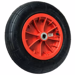 Roue gonflable - WERKA PRO - 14 - Alésage 20mm - Diamètre 360mm - Largeur 85mm