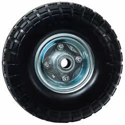 Roue increvable - WERKA PRO - 260 x 85mm - Alésage 20mm - Moyeu 54mm - Charge 100kg
