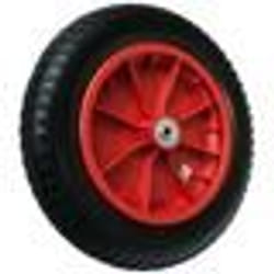 Roue increvable - WERKA PRO - 13 - Alésage 10mm - Diamètre 330mm - Largeur 75mm