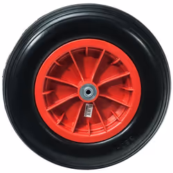 Roue increvable - WERKA PRO - 14 - Diamètre 360 mm - Largeur 85 mm - Alésage 10 mm