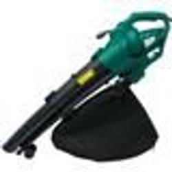 Souffleur Aspirateur Broyeur - WERKA PRO - 3000W - Vert et Noir - Sac de 35L - Commande Centralisée