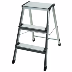 Marchepied pliable en aluminium 3 marches WERKA PRO