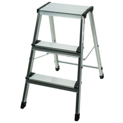 Marchepied pliable en aluminium 3 marches WERKA PRO
