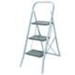 Marchepied pliable 3 marches - WERKA PRO - Métal peint - Charge max 150 kg - Dimensions 465 x 735 x 105 cm