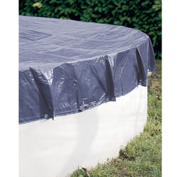 Bâche de protection - WERKA PRO - Ø6m - 140g/m2 - Anti UV - Ourlet de renfort