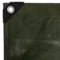 Bâche multifonctions noire et verte 240 g/m2 WERKA PRO 15 x 6 m