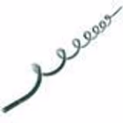 Lot 5 tuteurs spirales en acier vert 18m WERKA PRO