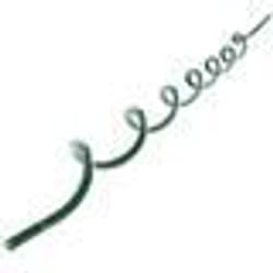 Lot 5 tuteurs spirales en acier vert  18m  WERKA PRO