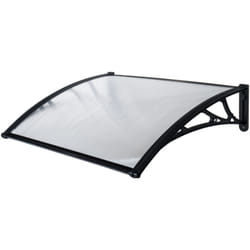 Werka Pro - Marquise en polycarbonate 80 x 100 cm