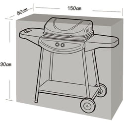 Housse de protection pour barbecue et plancha 150x80x90cm Werka Pro