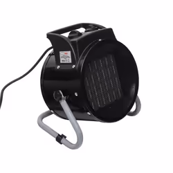Chauffage soufflant et ventilateur - WERKA PRO - 1500-3000 watts - Thermostat mécanique - Noir - 3000 W