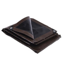 Bâche professionnelle marron 350g-m2 Werkapro 4 x 5 m - Mixte - Werkapro