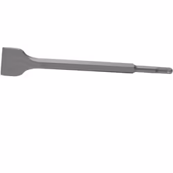 Informations produit : Burin plat SDS+ Marque WERKA PRO Longueur 250mm Carbure de tungstène Disponible en plusieurs largeurs